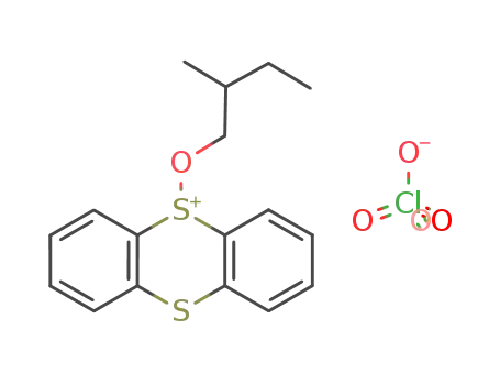 5-(2-Methyl-butoxy)-thianthren-5-ium; perchlorate