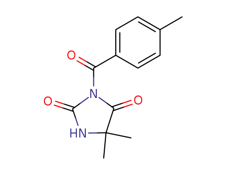 3-(4-methylbenzoyl)-5,5-dimethylhydantoin