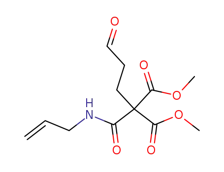 2-allylcarbamoyl-2-(3-oxo-propyl)-malonic acid dimethyl ester