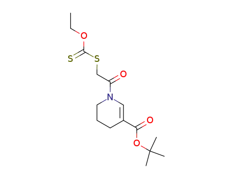 1-ethoxythiocarbonylsulfanylacetyl-1,4,5,6-tetrahydro-pyridine-3-carboxylic acid tert-butyl ester