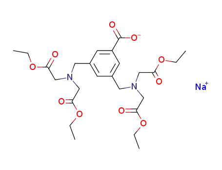 sodium 3,5-bis(bis((ethoxycarbonyl)methyl)aminomethyl)benzoate