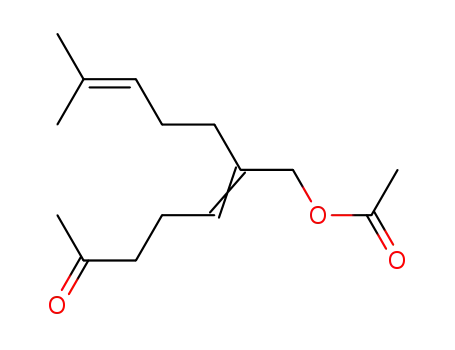 Acetic acid (E)-2-(4-methyl-pent-3-enyl)-6-oxo-hept-2-enyl ester