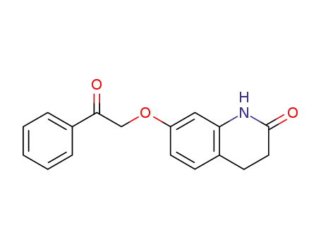 3,4-dihydro-7-(2-oxo-2-phenylethoxy)quinolin-2(1H)-one