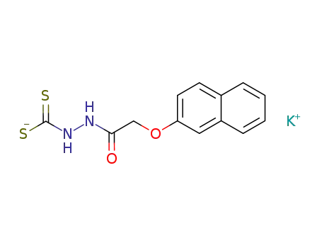 2-(2-(naphthalen-2-yloxy)acetyl)hydrazine-1-carbodithioate