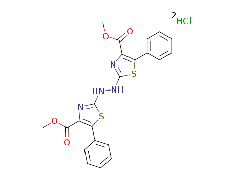 2-hydrazo-4-methoxycarbonyl-5-phenylthiazole dihydrochloride