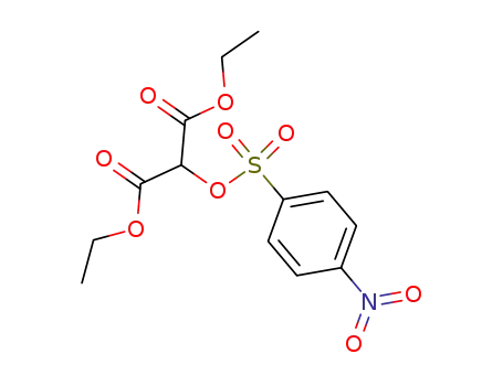 2-(4-nitro-benzenesulfonyloxy)-malonic acid diethyl ester