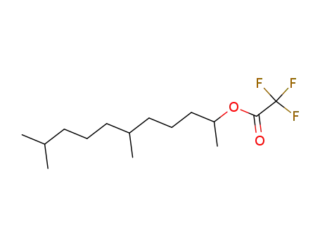 1,5,9-trimethyldecyl trifluoroacetate