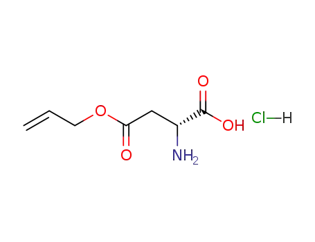 β-allyl (2R)-aspartate ester hydrochloride