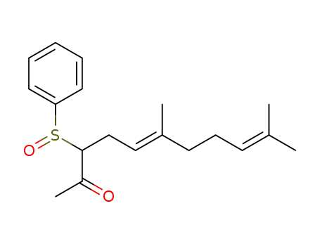 (E)-3-Benzenesulfinyl-6,10-dimethyl-undeca-5,9-dien-2-one
