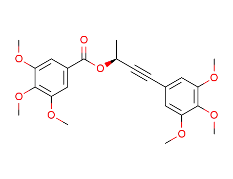 (2S)-(+)-4-(3,4,5-trimethoxyphenyl)-3-butyn-2-yl 3,4,5-trimethoxybenzoate