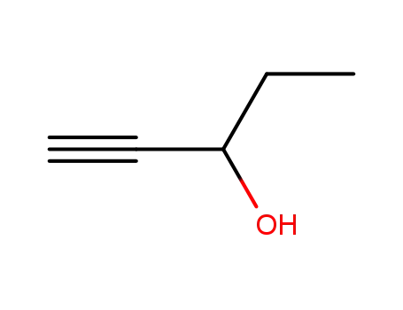 Molecular Structure of 4187-86-4 (1-Pentyn-3-ol)