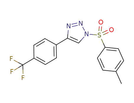 1-(4-methylbenzenesulfonyl)-4-[4-(trifluoromethyl)phenyl]-1,2,3-triazole