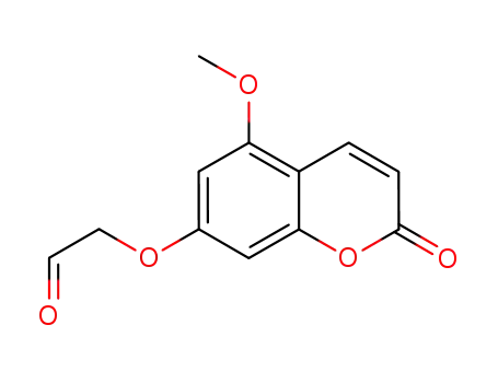 5-methoxy-7-(2-oxoethoxy)coumarin