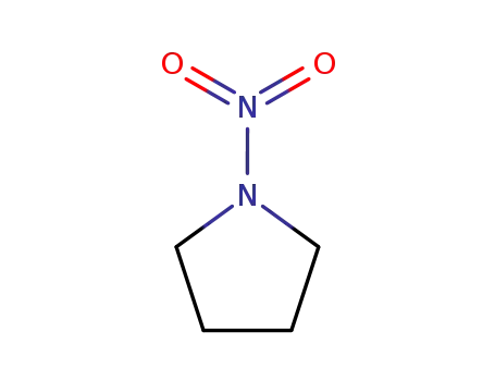 Molecular Structure of 3760-55-2 (1-Nitropyrrolidine)