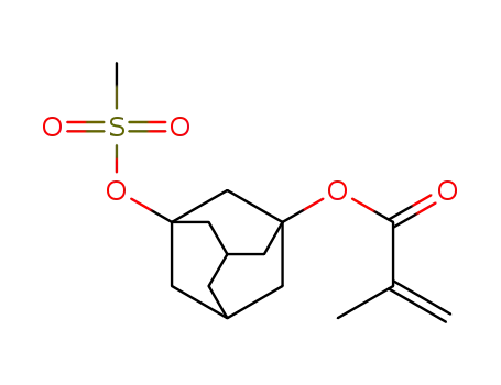3-methanesulfonyloxy-1-adamantyl methacrylate