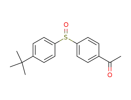 4-(4-t-butylphenylsulphinyl)acetophenone