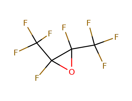 Molecular Structure of 773-29-5 (Oxirane, 2,3-difluoro-2,3-bis(trifluoromethyl)-)