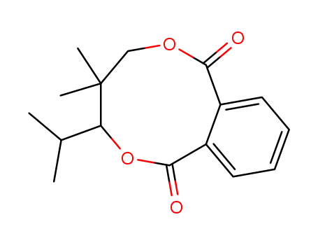 7-Isopropyl-8,8-dimethyl-8,9-dihydro-7H-6,10-dioxabenzocyclononene-5,11-dione