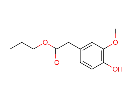 Propyl-2-(4-hydroxy-3-methoxy-phenyl)acetate