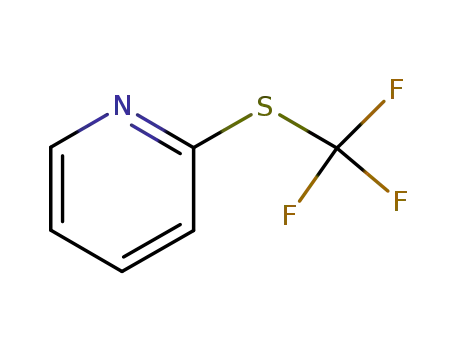 Molecular Structure of 57830-49-6 (Pyridine, 2-[(trifluoromethyl)thio]-)