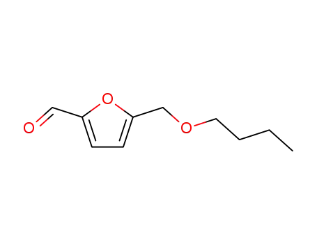 Molecular Structure of 1917-68-6 (2-Furancarboxaldehyde, 5-(butoxymethyl)-)