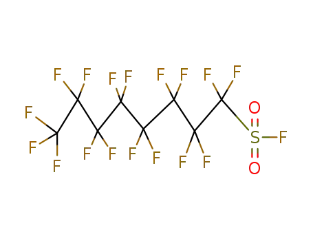 Molecular Structure of 307-35-7 (Perfluoro-1-octanesulfonyl fluoride)
