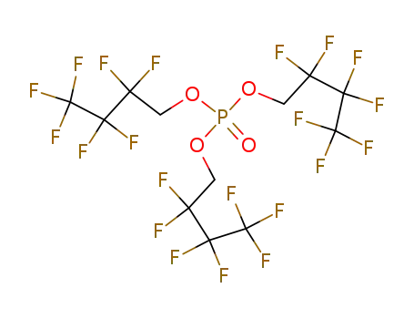 Molecular Structure of 563-09-7 (TRIS(1H,1H-HEPTAFLUOROBUTYL)PHOSPHATE)