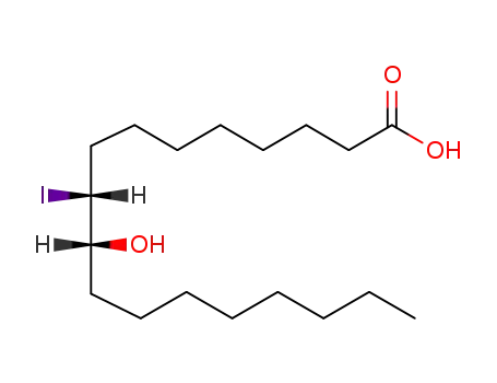 threo-10-hydroxy-9-iodo-octadecanoic acid