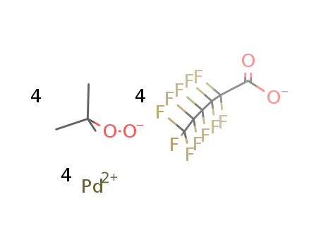 palladium (II) tert-butyl peroxide perfluorohexanoate