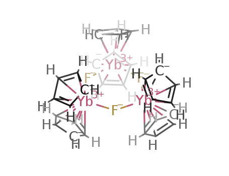 tri(bis(cyclopentadienyl)(μ-fluoro)ytterbium(III))