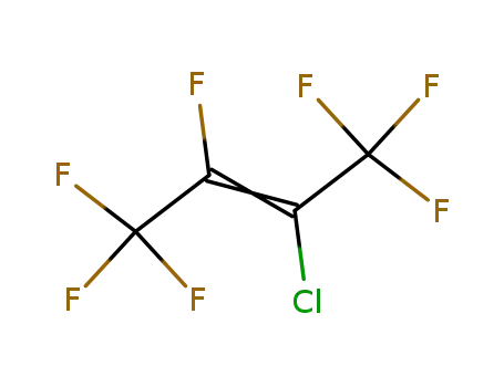 Molecular Structure of 434-41-3 (3-CHLOROHEPTAFLUORO-2-BUTENE)