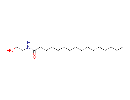 544-31-0,PALMITOYLETHANOLAMIDE,(Hydroxyethyl)palmitamide;2-(Palmitoylamino)ethanol;2-Palmitamidoethanol;AM 3112;Impulsin;Loramine P256;N-(2-Hydroxyethyl)hexadecanamide;N-(2-Hydroxyethyl)palmitamide;N-Hexadecanoylethanolamine;N-Palmitoylethanolamine;NSC 23320;Palmidrol;Palmitic acid monoethanolamide;Palmitic monoethanolamide;Palmitoylethanolamide;