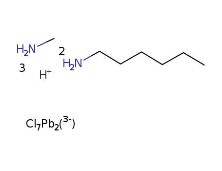 [(hexylammonium)2(methylammonium)Pb2Cl7]
