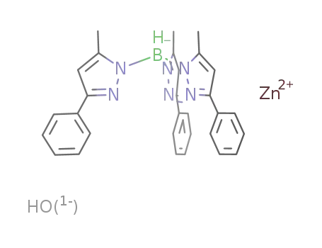[(hydrotris(3,5-phenylmethylpyrazolyl)borate)ZnOH]