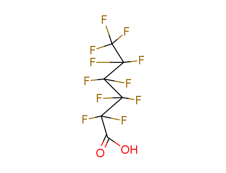 307-24-4,PERFLUOROHEXANOIC ACID,Hexanoicacid, undecafluoro- (6CI,7CI,8CI,9CI);NSC 5213;Perfluoro-1-pentanecarboxylicacid;Perfluorohexanoic acid;Undecafluorocaproic acid;Undecafluorohexanoicacid;