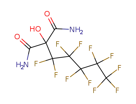 hydroxy-undecafluoropentyl-malonic acid diamide