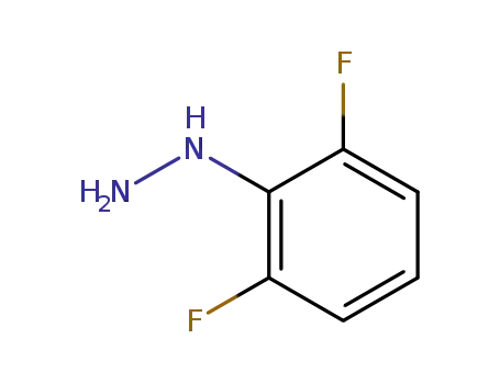 Molecular Structure of 119452-66-3 (2,6-DIFLUOROPHENYLHYDRAZINE)