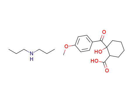 2-hydroxy-2-(4-methoxy-benzoyl)-cyclohexanecarboxylate dipropyl-ammonium