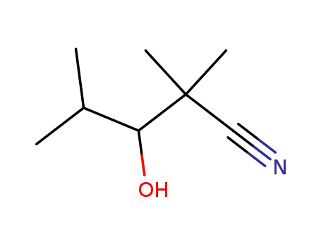 3-hydroxy-2,2,4-trimethylpentanenitrile