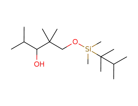dimethyl(3-hydroxy-2,2,4-trimethylpentyloxy)(1,1,2-trimethylpropyl)silane