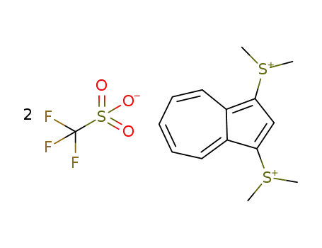 1,3-azulenyldiylbis(dimethylsulfonium) bis(trifluoromethanesulfonate)