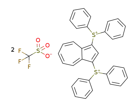 1-azulenediylbis(diphenylsulfonium) bis(trifluoromethanesulfonate)
