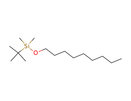 Molecular Structure of 71733-81-8 (Silane, (1,1-dimethylethyl)dimethyl(nonyloxy)-)