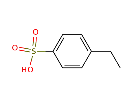 Molecular Structure of 98-69-1 (4-Ethylbenzenesulfonic acid)
