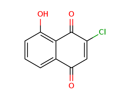 1,4-Naphthalenedione, 2-chloro-8-hydroxy-