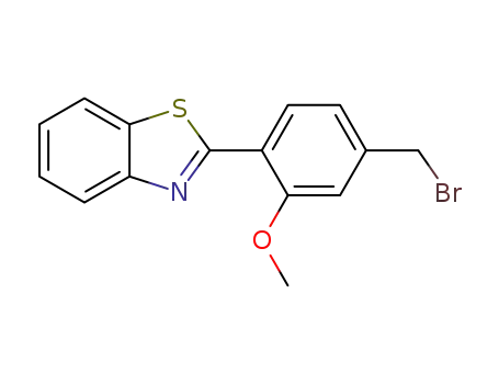 2-(4-bromomethyl-2-methoxyphenyl)benzothiazole