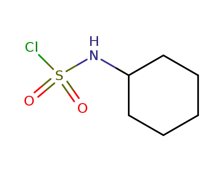 Molecular Structure of 10314-35-9 (CyclohexylsulfaMoyl Chloride)