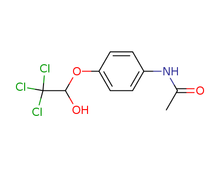 Acetamide,N-[4-(2,2,2-trichloro-1-hydroxyethoxy)phenyl]-