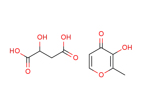3-hydroxy-2-methyl-4-pyrone/malic acid 1:1 cocrystals
