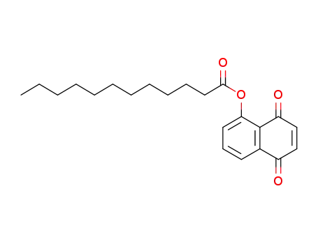 5-O-dodecanoyloxy-1,4-naphthoquinone
